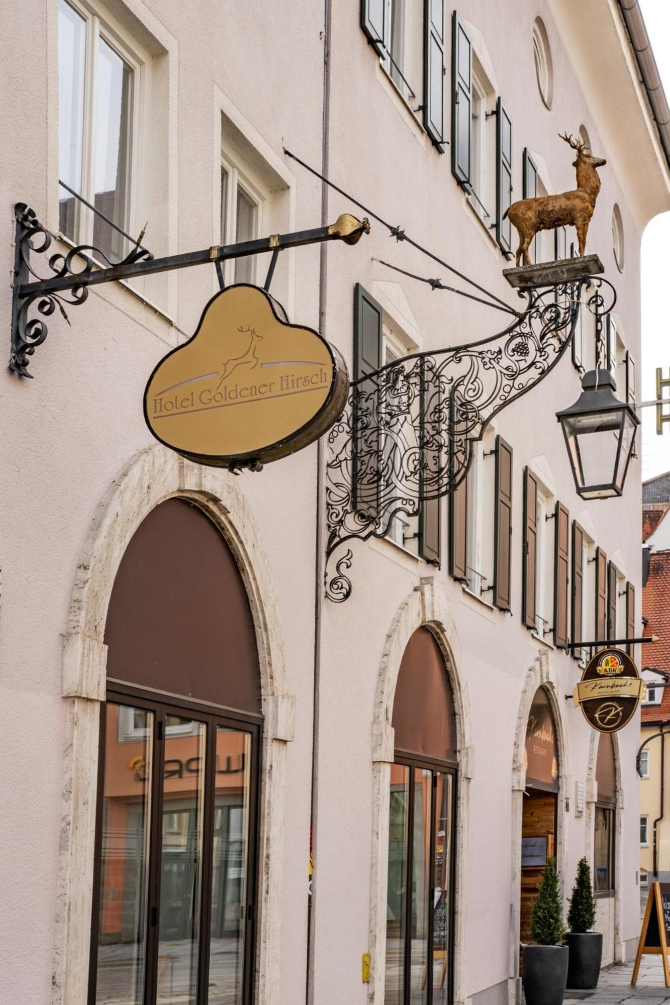 Hotel Goldener Hirsch Kaufbeuren Luaran gambar